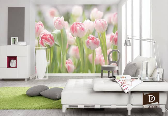 фотообои большие цветы для квартиры и дома